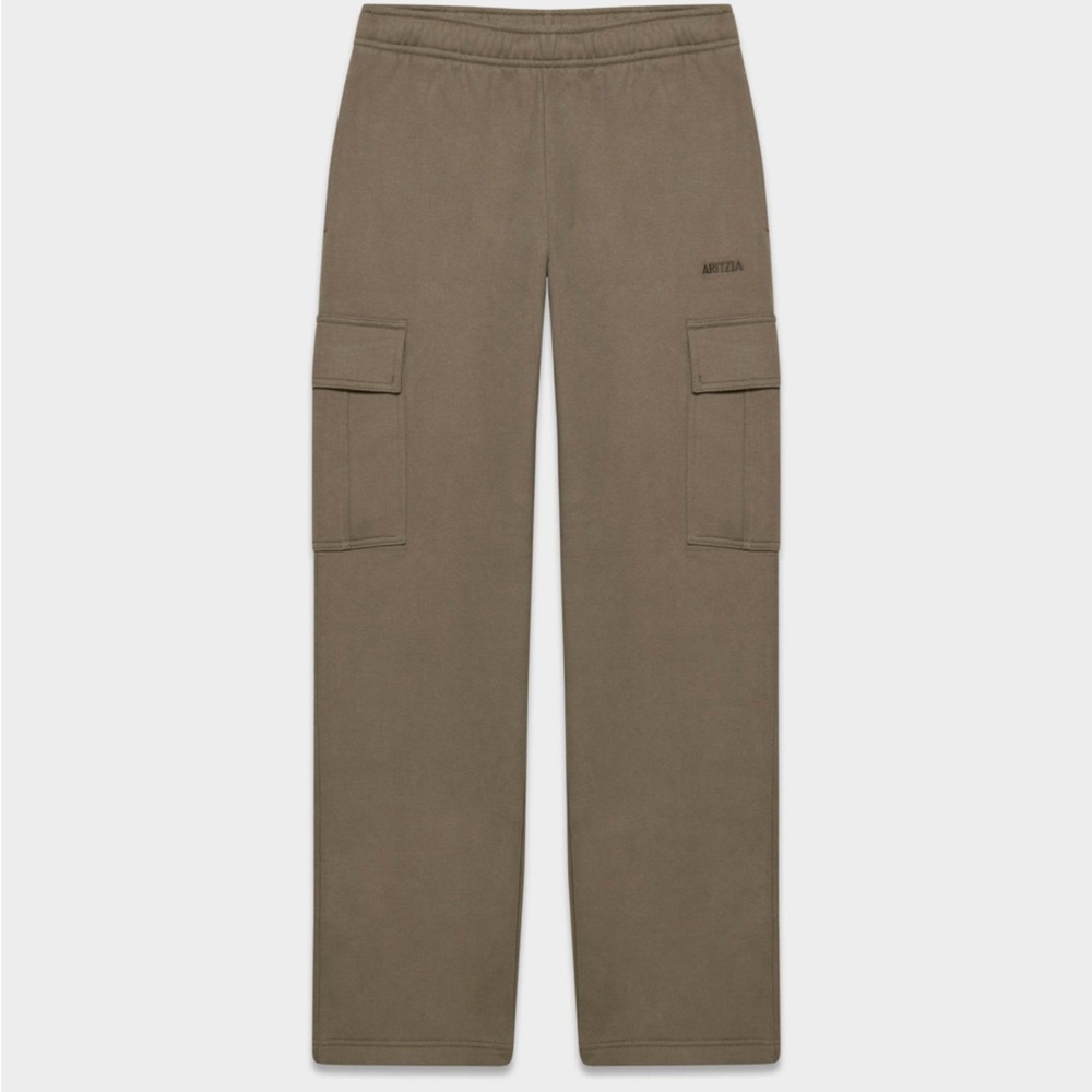 Aritzia Cozy Sweatfleece Mega Cargo Sweatpant in Medium